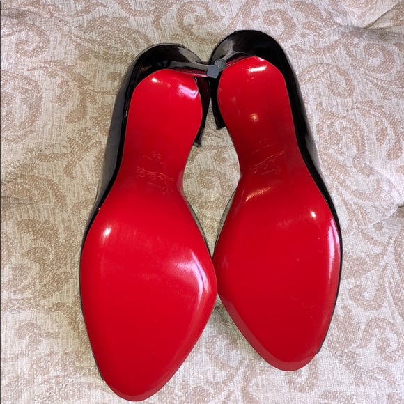 NEW! Christian Louboutin size 39 pumps 100mm heel - Picture 5 of 6